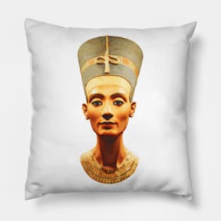 Nefertiti the Egyptian Queen II Pillow