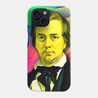 George Perkins Marsh Colourful Portrait | George Perkins Marsh Artwork 6 Phone Case