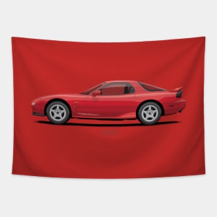 RX7 FD3S Vintage Red Tapestry