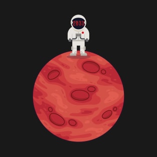 Trip To Mars | Humans On Mars | Occupy Mars | First Human On Mars T-Shirt