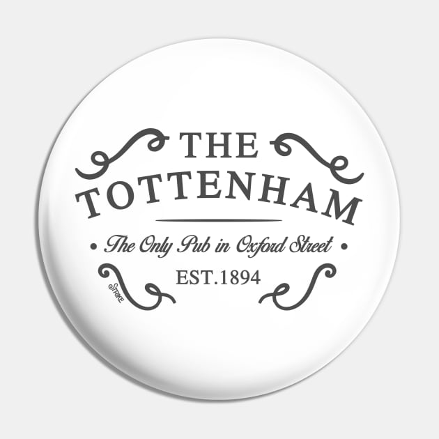 The Tottenham Pin by MorvernDesigns