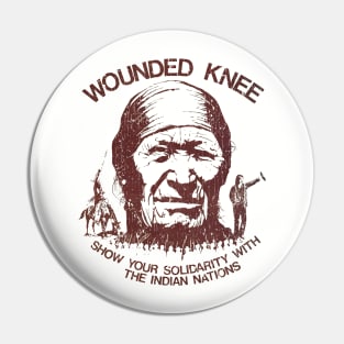 Wounded Knee 1890 - 1990 Vintage Pin