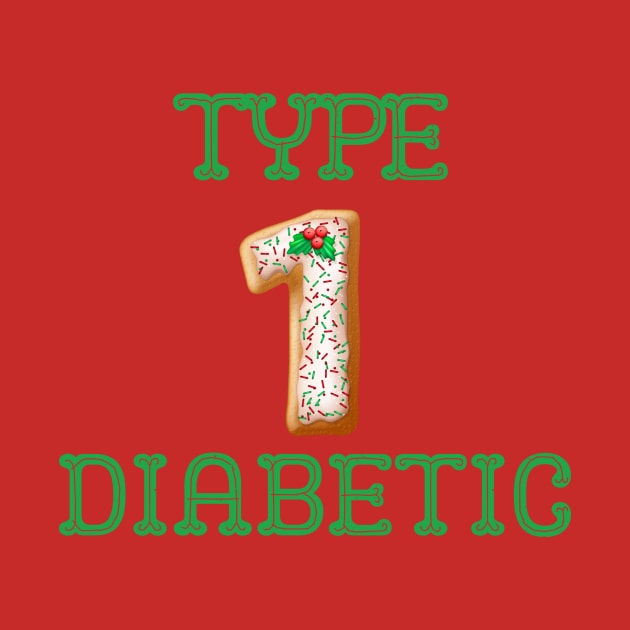 Diabetes Christmas Cookie l Type 1 Diabetic by Diabeticsy