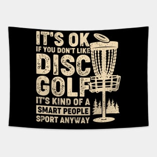 Funny Disc Golf Tournament Sport Player Gift Tapestry