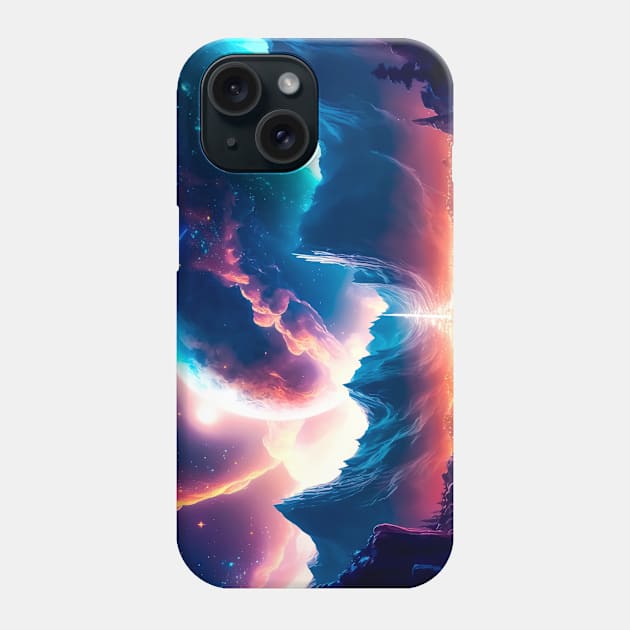 Chaotic Cosmos, Magical Vistas Phone Case by James Garcia