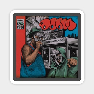 MF DOOM SUPERVILLAIN Magnet