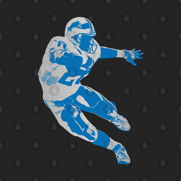 Barry Sanders Hologram by darklordpug