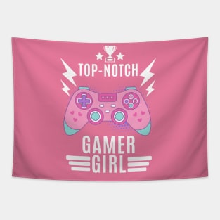 Top Notch Gamer Girl Tapestry