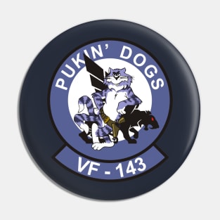 Tomcat VF-143 Pukin' Dogs Pin