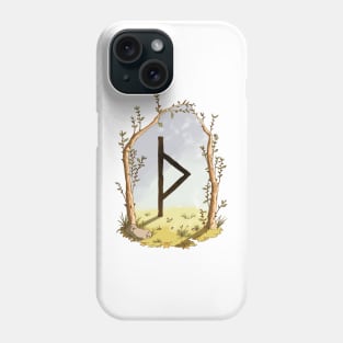 rune thurisaz - magical symbol Phone Case