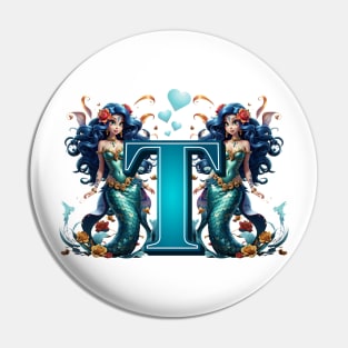 Mermaid Alphabet The Letter T Pin