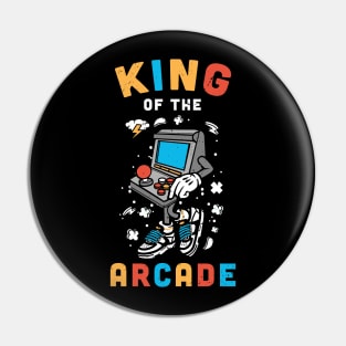King of the Arcade,  Arcade game, Arcade lover Pin