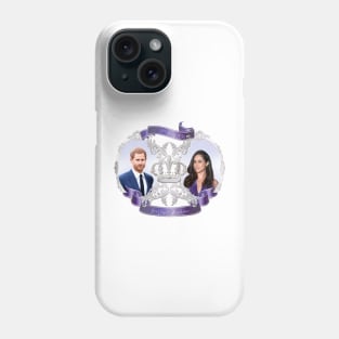 Harry and Meghan #royalwedding celebration Phone Case