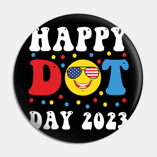 Happy International Dot Day 2023 September 15th Polka Dot Pin