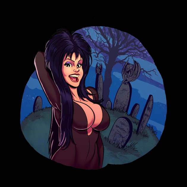 Elvira: Mistress of the Dark by Creepsandbabes