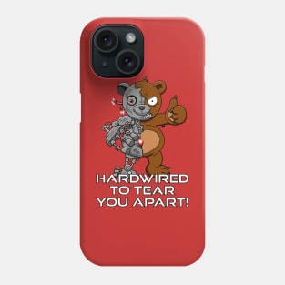 BEARPOCALYPSE! - Hardwired Bear Phone Case