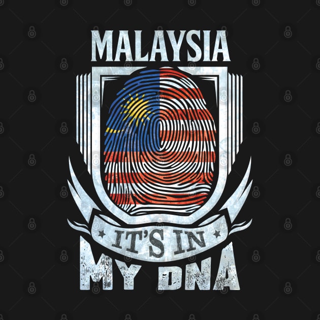 Malaysia It's In My DNA - Gift For Malaysian With Malaysian Flag Heritage Roots From Malaysia by giftideas