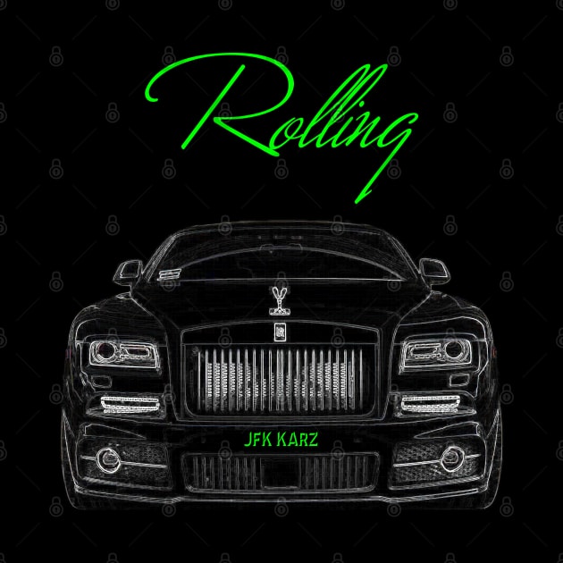 Phantom Rolls Royce Car Rolling Front End by JFK KARZ