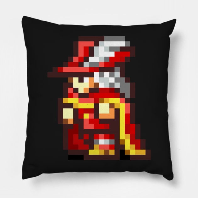 FF Red Mage Pillow by ergilHoban9