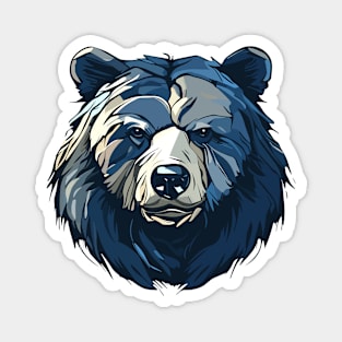 Grizzly Bear Animal Freedom World Wildlife Wonder Vector Graphic Magnet