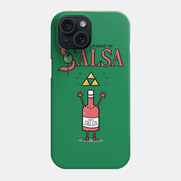 Legend of Salsa Phone Case by Schlogger