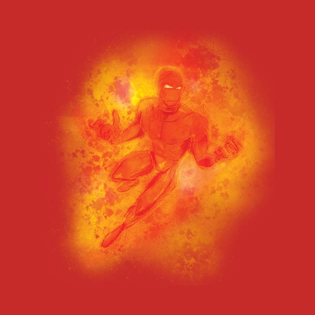 Human Torch by Anthony Statham