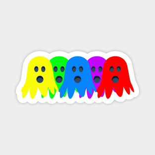 Ghosts are made of colors Magnet