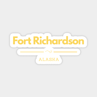 Fort Richardson, Alaska // Dear Military Spouse Magnet