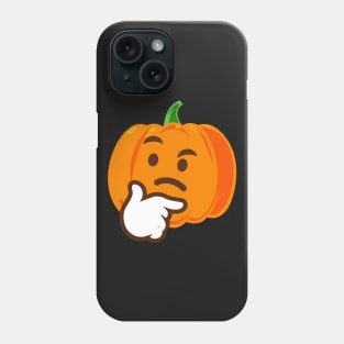 Pumpkin Thinking Phone Case