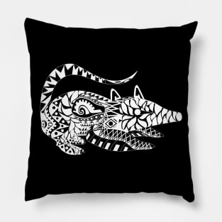 don tlacuache mariachi pattern possum ecopop Pillow