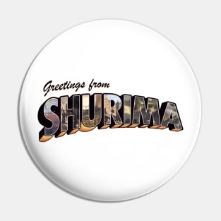 Greetings from shurima vintage Pin