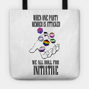 Roll for Initiative! Pride ver. 1 Tote