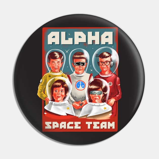 Alpha Space Team Pin by Dandy18