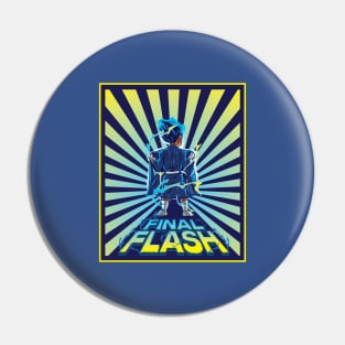 Dragonball Super Vegeta Final Flash Funny Pin