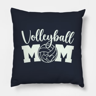 Practice Volleyball Mom Life Senior Volleyball Mama Mother's Day Pillow