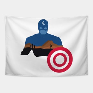 captain travel america Tapestry