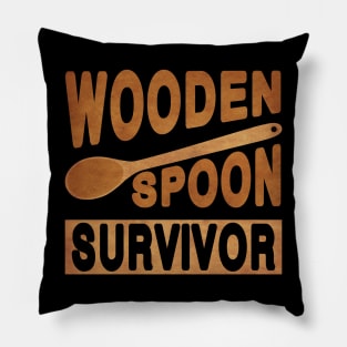 Wooden Spoon Survivor Pillow