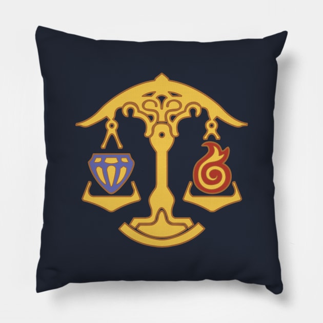 Ul'dah Pillow by mcashe_art