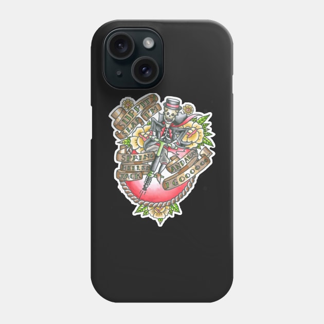 Spring heeled Jack Phone Case by FinnIreland