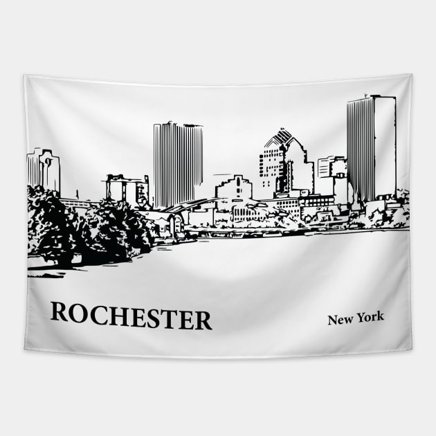 Rochester - New York Tapestry by Lakeric