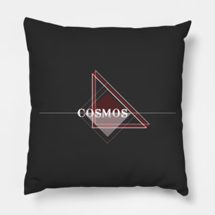 Cosmos Simple / BLACK Pillow