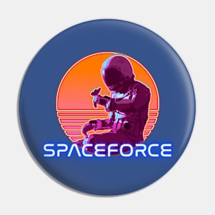 Spaceforce logo Pin