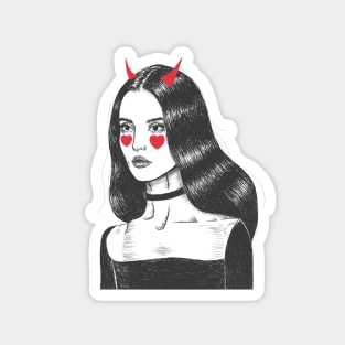 La Diabla Magnet