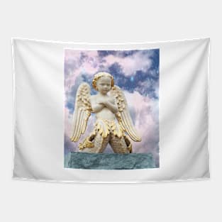 Mermaid Cherub Tapestry