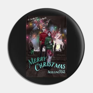 Christmas Card Pin