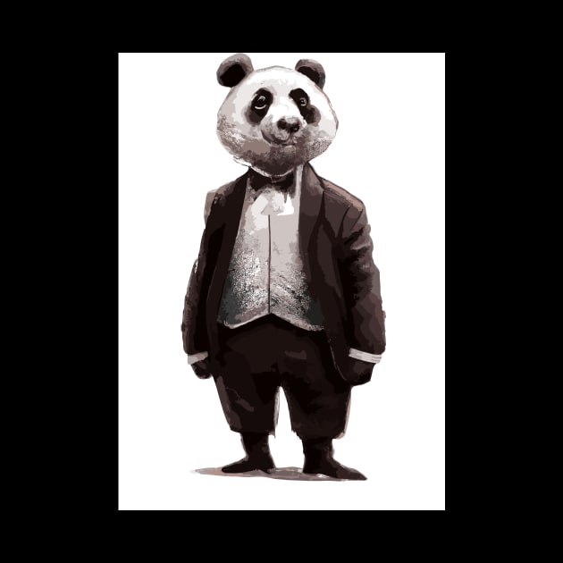 Gentlemen Panda by maxcode