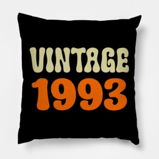 vintage birthday 1993 Pillow