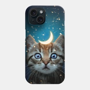 Moon Cat Phone Case