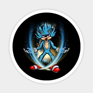 Fleetway Super Sonic Headshot Magnet for Sale by PH4NT4SM