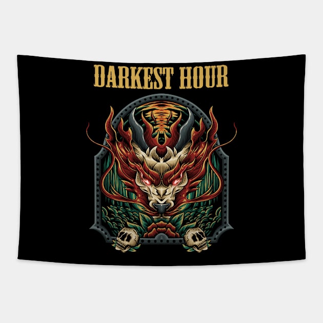 DARKEST HOUR BAND Tapestry by MrtimDraws